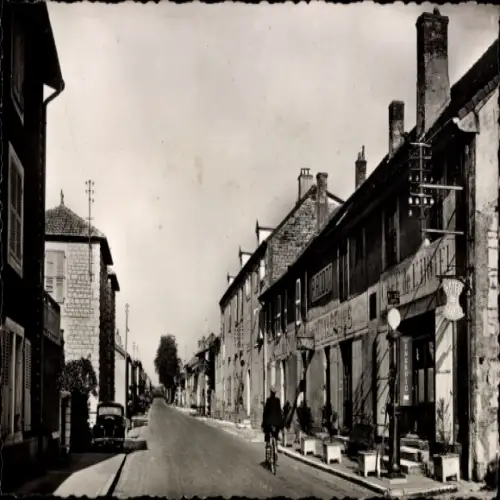 CPA Couscane Jura, La Grande Rue