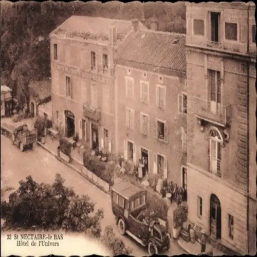 CPA Saint Nectaire du Haut Puy de Dôme, Hotel de l'Univers