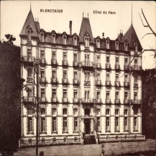 CPA Saint Nectaire du Haut Puy de Dôme, Hôtel du Parc
