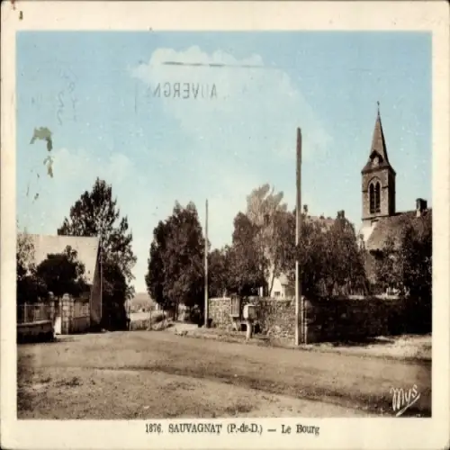 Ak Sauvagnat Puy de Dome, Bourg