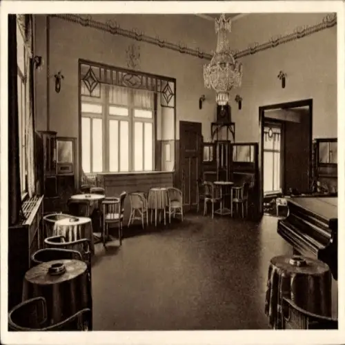 Ak Oberhof Thüringer Wald, Heinrich Lorenz Stift, Musikzimmer