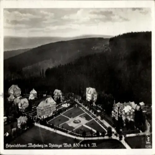 Ak Masserberg in Thüringen, Höhenluftkurort Mafferberg, Thüringer Wald, 830 m ü. b. M.