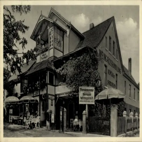 Ak Bad Suderode Quedlinburg im Harz, Müllers Pension Haus Trarbach
