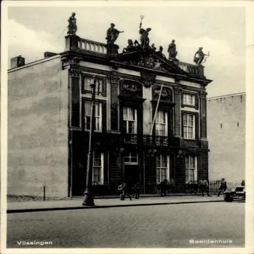 Ak Vlissingen Zeeland Nederland, Beeldenhuis
