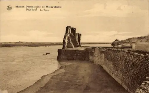 Ak Mossoul Irak, Mission Dominicaine de Mesopotamie, Le Tygre