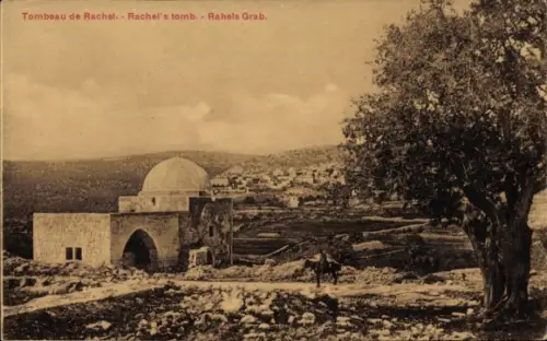Ak Bethlehem Palästina, Tombeau de Rachel, Rachels tomb, sepulcro de Raquel