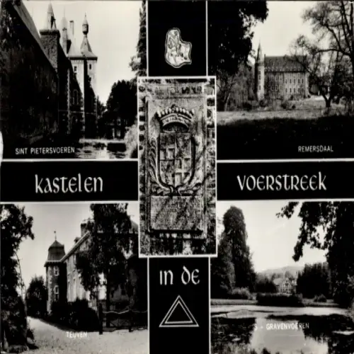 Ak Voeren Flandern Limburg, Voerstreek, Kastelen, Sint Pietersvoeren, Remersdaal, Gravenvoeren, f