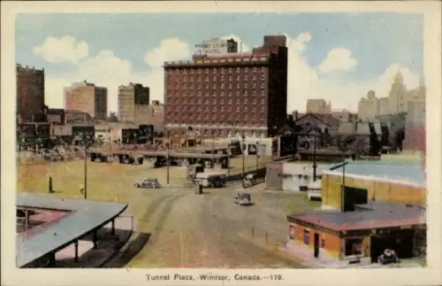 PC Windsor Ontario Canada, Tunnel Plaza
