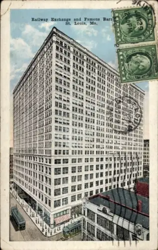 PC Saint Louis Missouri USA, Railway Exchange