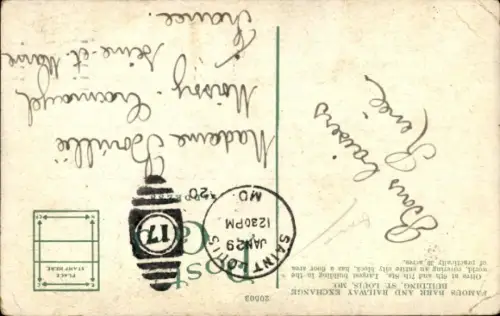 PC Saint Louis Missouri USA, Railway Exchange