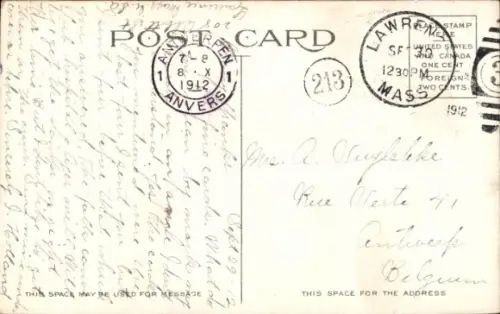 PC Lawrence Massachusetts USA, Wood Worsted Mill