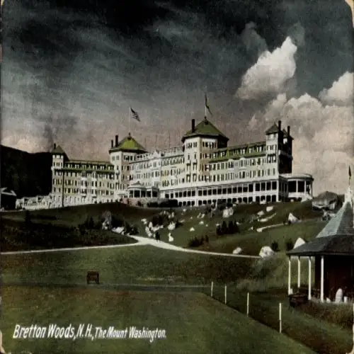 Ak Bretton Woods Caroll New Hampshire USA, The Mount Washington Hotel