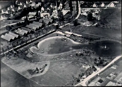 Foto Laupheim in Oberschwaben, Fliegeraufnahme