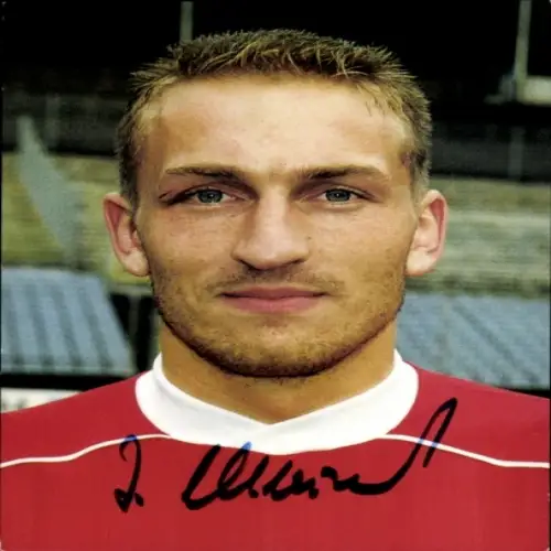 Autogrammkarte Fußballer Ingo Menzel, Wuppertaler SV, Autogramm