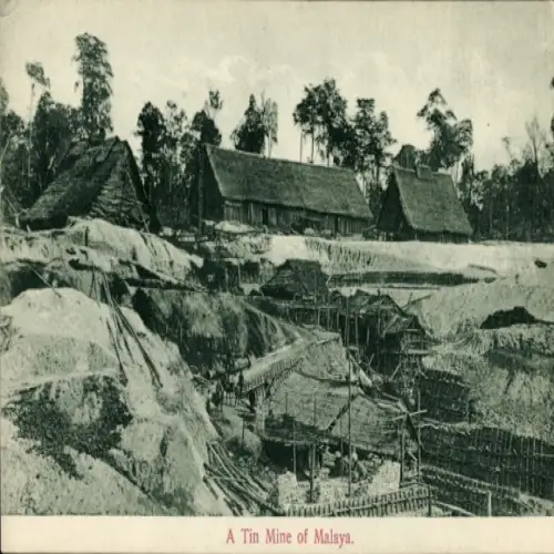 Ak Malaya Singapur, Zinn-Mine