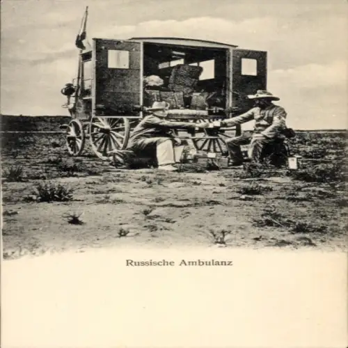 Ak Südafrika, Burenkrieg, Russische Ambulanz