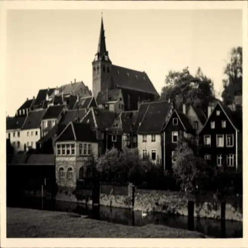 Foto Ak Kettwig Essen im Ruhrgebiet, Teilansicht