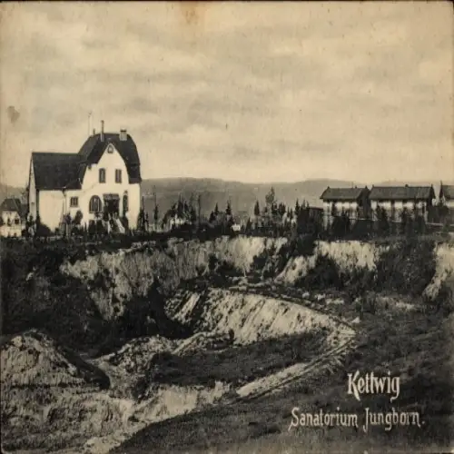Ak Kettwig Essen im Ruhrgebiet, Stadtwald-Sanatorium Jungborn