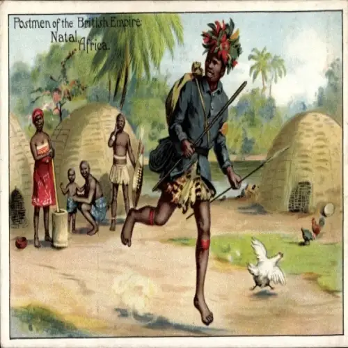 Ak Natal Südafrika, Postmen of the British Empire