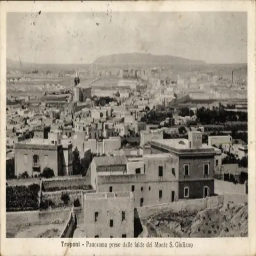 Ak Trapani Sicilia, Panorama, Monte S. Giuliano