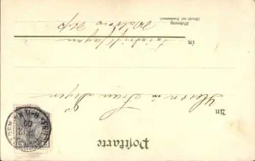 Ak Glückwunsch Neujahr, Kind, Vögel