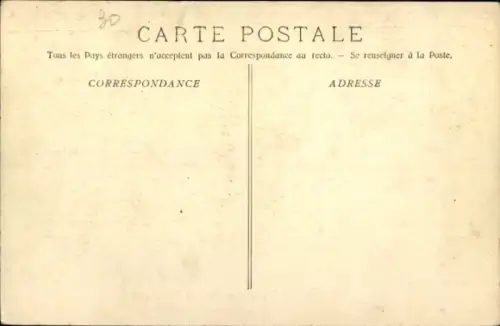 CPA Course de Taureaux, Chute du Picador