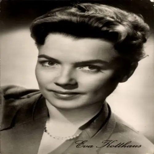 Ak Schauspielerin Eva Kotthaus, Portrait