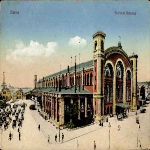 Ak Berlin Mitte, Stettiner Bahnhof