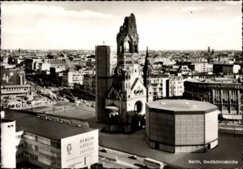 Ak Berlin Charlottenburg, Gedächtniskirche