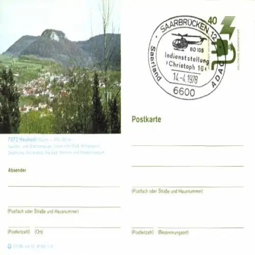 Ak Heubach in Württemberg,  Wanderwege, Wintersport, Hallenbad, Freibad, Heimatmuseum