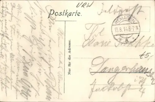 Ak Bad Godesberg Bonn am Rhein, Godesburg, Kaiserstraße