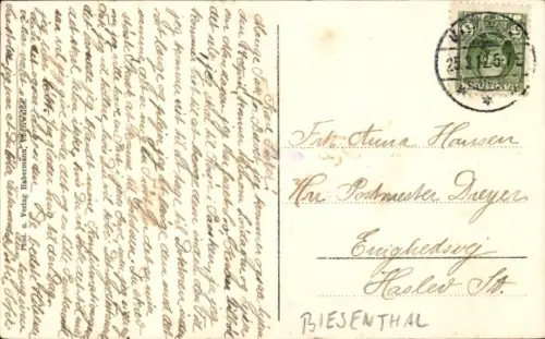 Ak Biesenthal in der Mark, Teilansicht