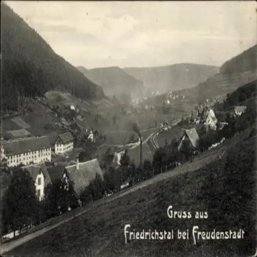 Foto Ak Friedrichstal Baiersbronn im Schwarzwald Württemberg, Gesamtansicht