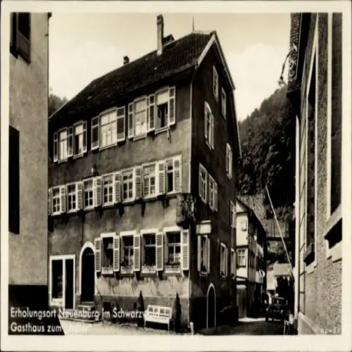 Ak Neuenbürg an der Enz Schwarzwald, Gasthaus zum Adler