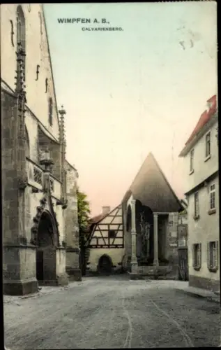 Ak Wimpfen am Berg Bad Wimpfen am Neckar, Calvarienberg