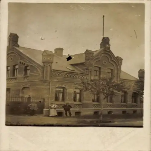 Foto Ak Möllendorf Mansfeld im Harzvorland, Haus