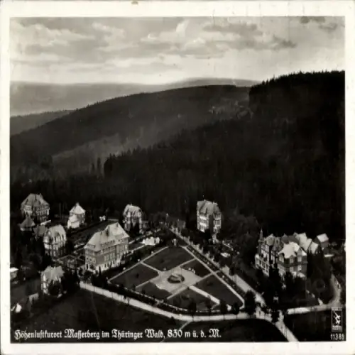 Ak Masserberg in Thüringen, Panorama