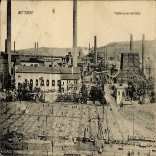 Ak Hettstedt im Südharz, Kupferhammermühle