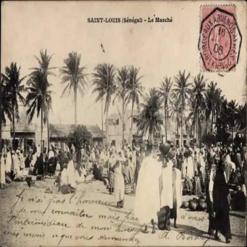 Ak Saint Louis Senegal, Le Marche