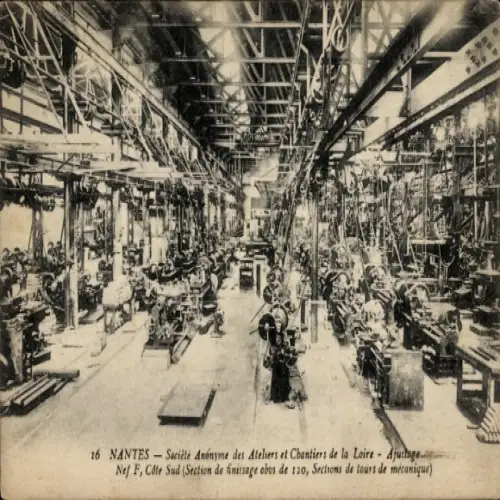 CPA Nantes Loire Atlantique, Société Anonyme des Ateliers et Chantiers de la Loire
