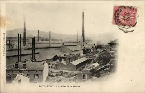 Ak Saint Chamond Loire, Aciéries de la Marine