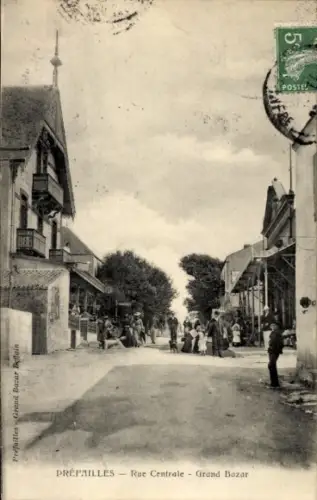 CPA Préfailles Loire Atlantique, Rue Centrale, Grand Bazar