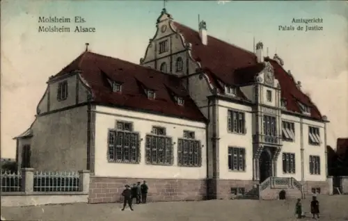 Ak Molsheim Elsass Bas Rhin, Amtsgericht