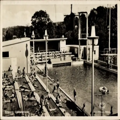 Ak Göteborg Schweden, Liseberg badet