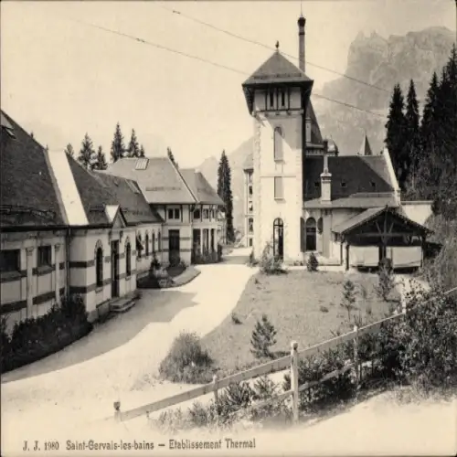 Ak Saint Gervais les Bains Haute Savoie, Etablissement Thermal