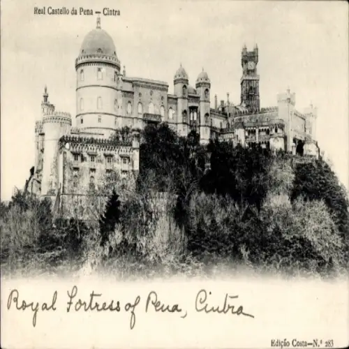 Ak Sintra Cintra Portugal, Real Castello da Pena