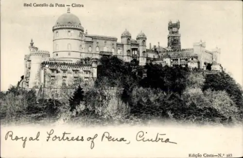 Ak Sintra Cintra Portugal, Real Castello da Pena