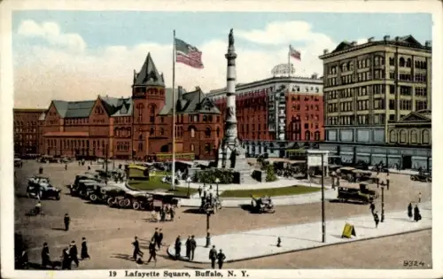 PC Buffalo New York USA, Lafayette Square