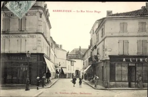 CPA Barbezieux Saint Hilaire Charente, Rue Victor Hugo