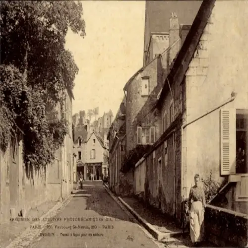 Ak Paris X., Faubourg Saint Martin, maisons